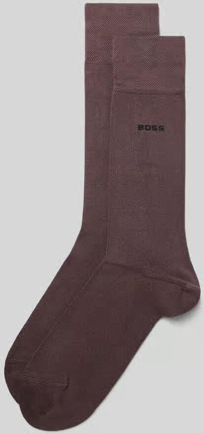 Boss Sokken van viscosemix in 2-pack