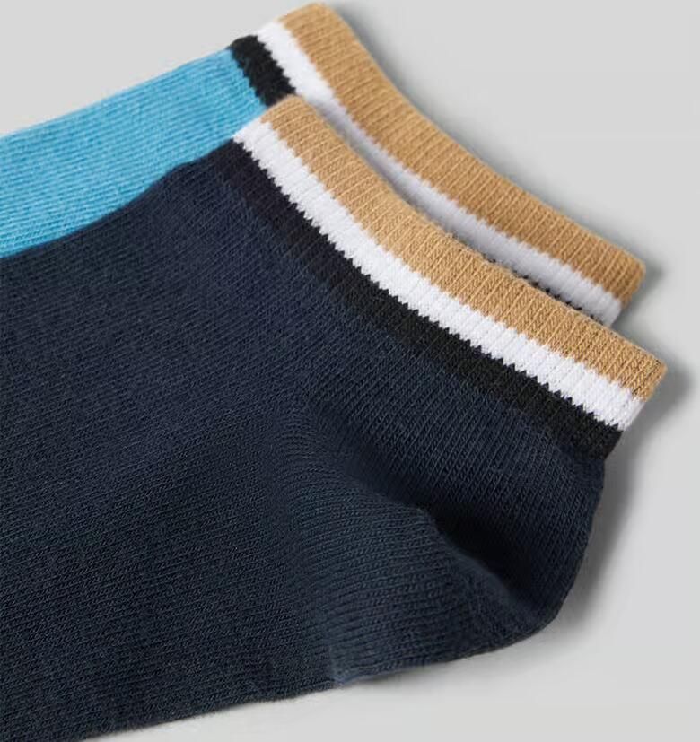 Boss Sokken voor sneakers in een set van 2 van katoenmix