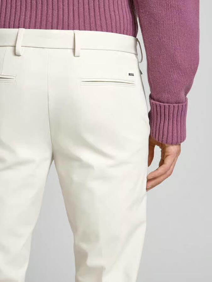 Boss Stoffen broek met Franse steekzakken model 'Kaito' - Foto 6