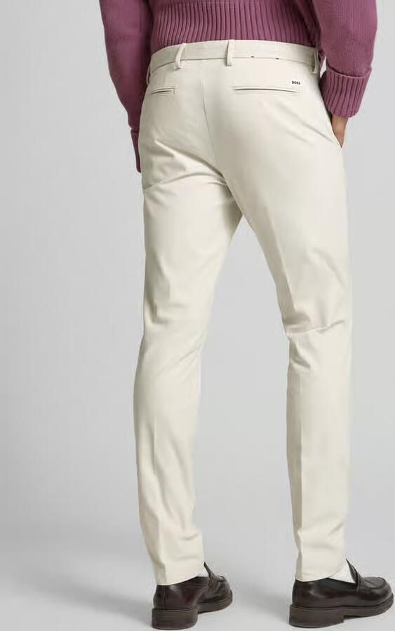Boss Stoffen broek met Franse steekzakken model 'Kaito' - Foto 8