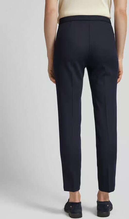 Boss Stoffen broek met ritssluiting opzij model 'Tiluna'