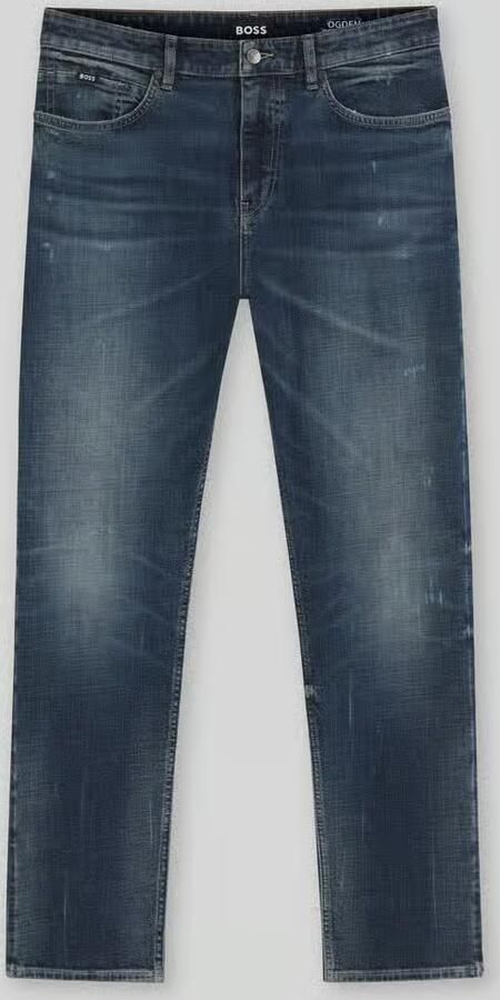 Boss straight fit jeans met 5-pocketmodel model 'C-OGDEN' - Foto 2