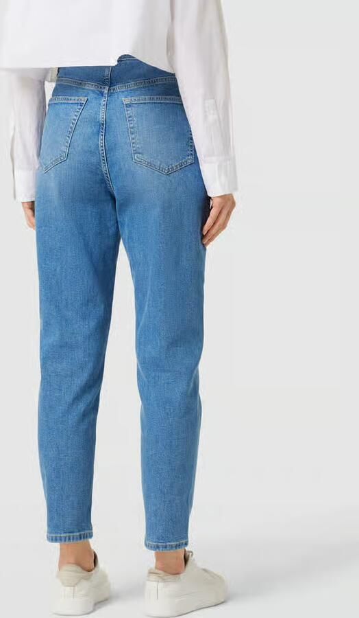 Boss Straight fit jeans met labeldetails model 'RUTH'
