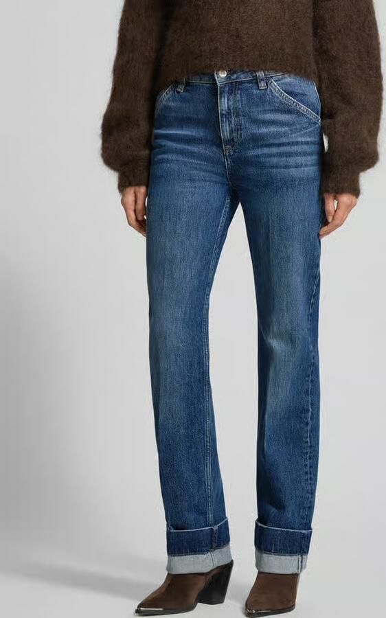 Boss Straight Fit Jeans van katoenmix model 'PARKWAY' - Foto 3