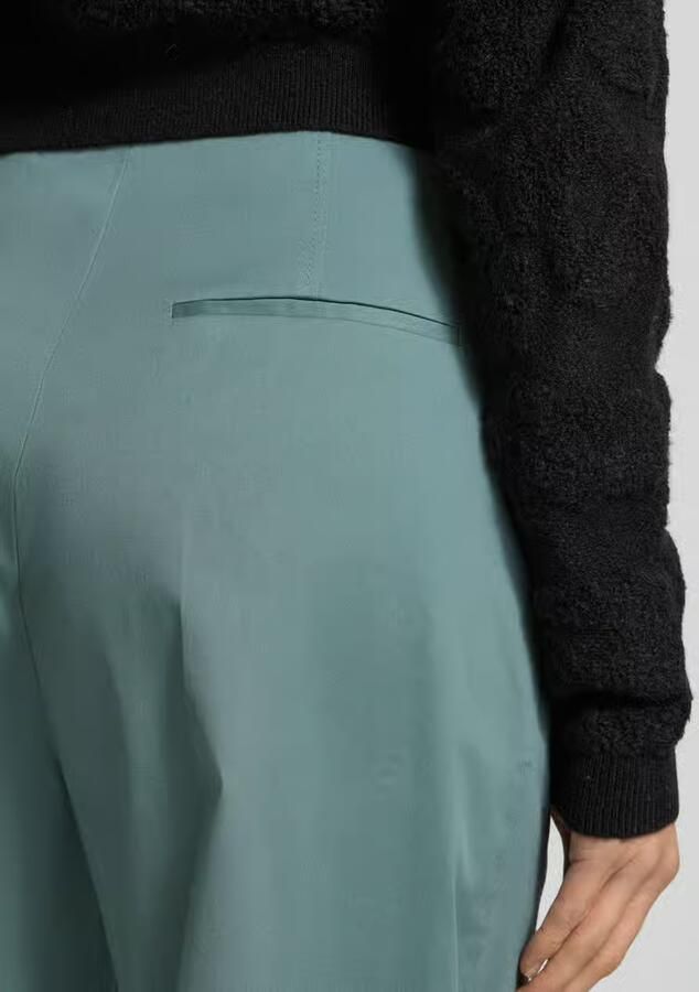Boss Straight leg bandplooibroek van katoenmix model 'TULOTTA' - Foto 2