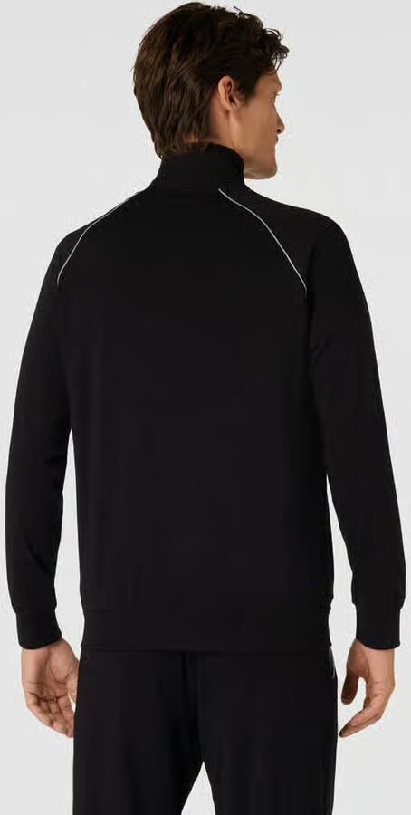 BOSS Sweatvest Mix&Match Jacket Z met contrastnaad op de mouw