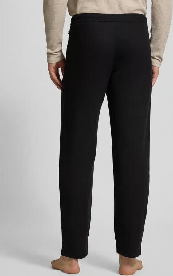 Boss Waffle Joggers Zwart- Heren Zwart - Foto 6