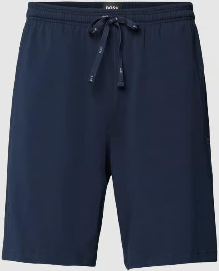 Boss Sweatpants met labelstitching model 'Mix&Match'