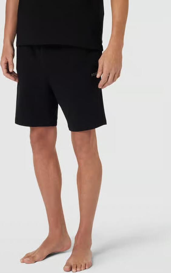 Boss Sweatpants met labelstitching model 'Mix&Match' - Foto 2