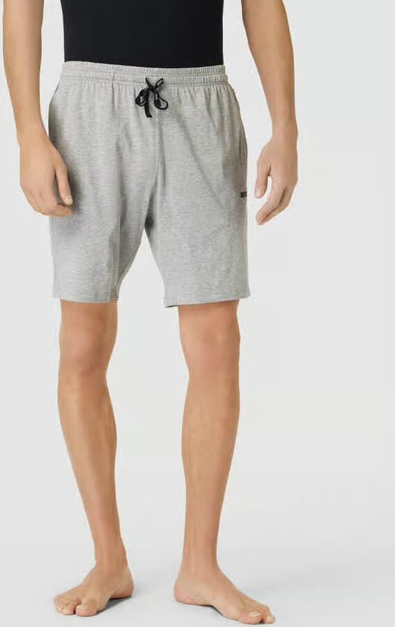 Boss Sweatpants met labelstitching model 'Mix&Match'