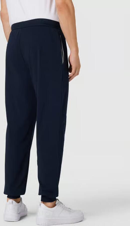 BOSS Sweatbroek Mix&Match Pants met print op de trekkoord