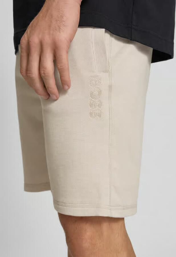 Boss Sweatshorts met tunnelkoord van puur katoen