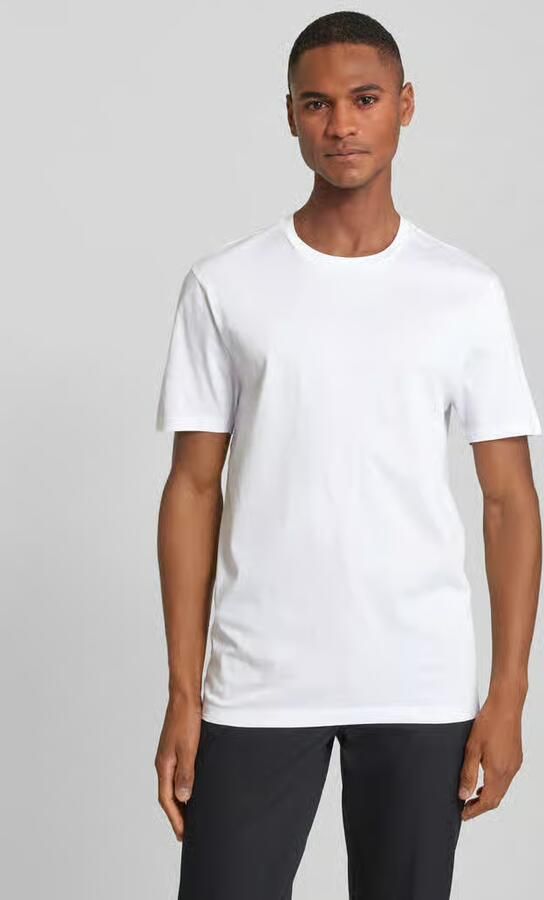Boss Black Heren Polo T-shirts Tessler 150 White Heren - Foto 6