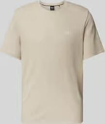 Boss Waffle T-Shirt Bruin- Heren Bruin - Foto 3