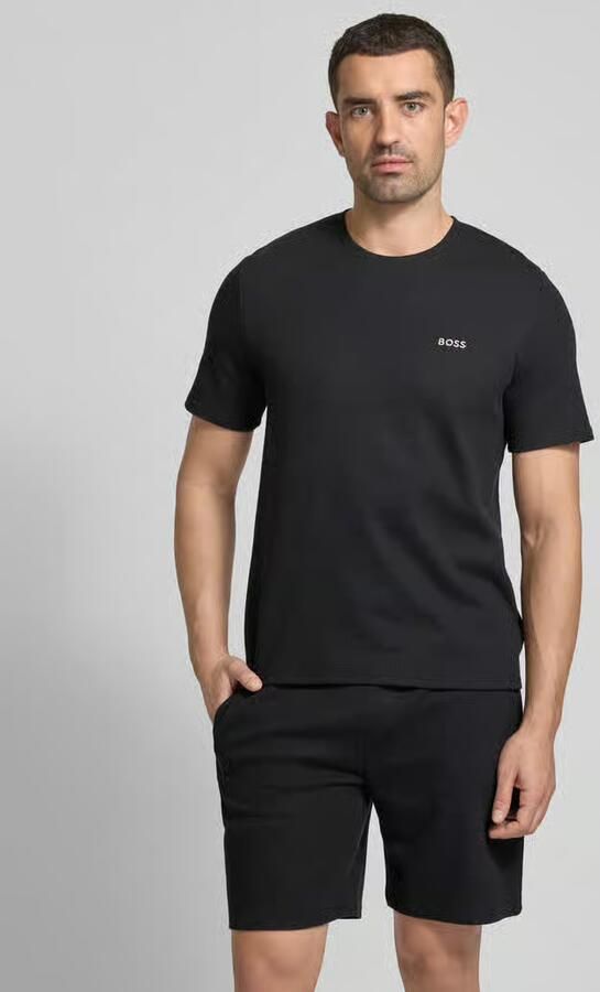 Boss T-shirt met labelstitching - Foto 7