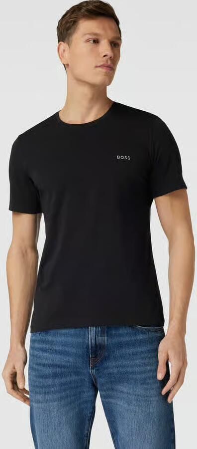 BOSS T-shirt Mix&Match T-Shirt R met -borduursel op de borst - Foto 2