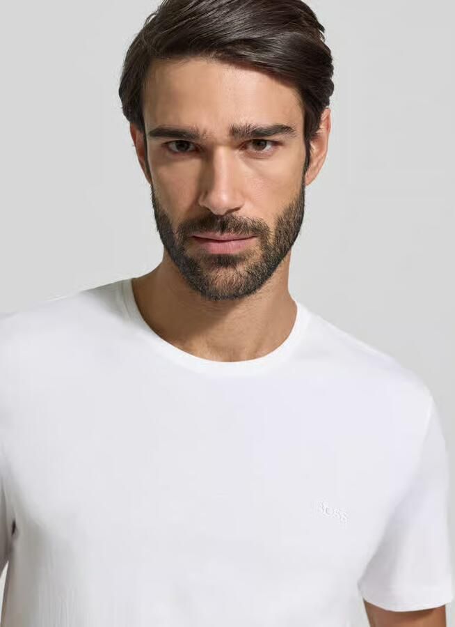 Boss T-shirt met ronde hals in een set van 2 stuks model 'ComfortS'