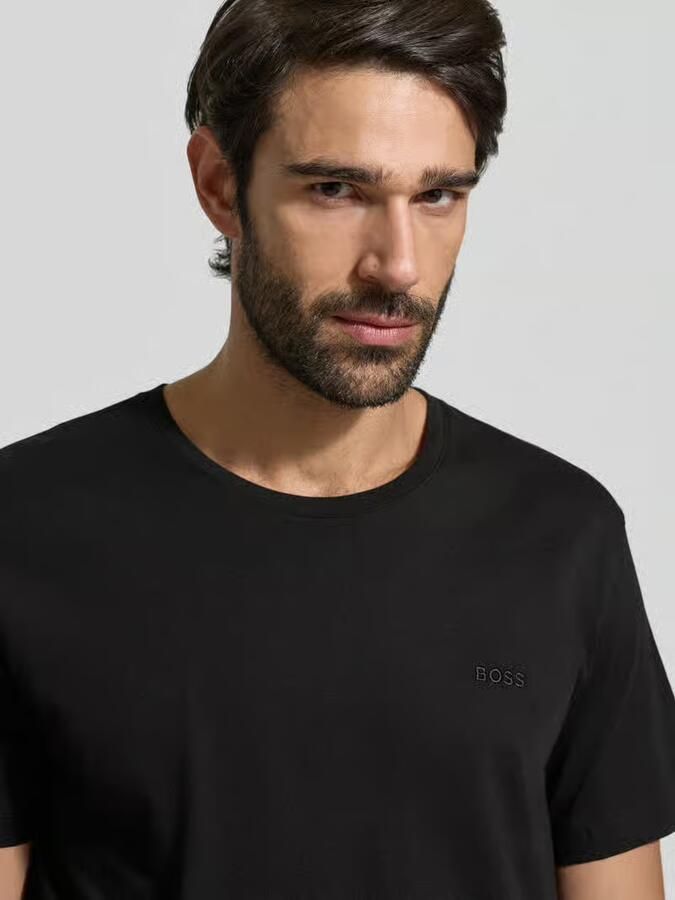 Boss T-shirt met ronde hals in een set van 2 stuks model 'ComfortS'