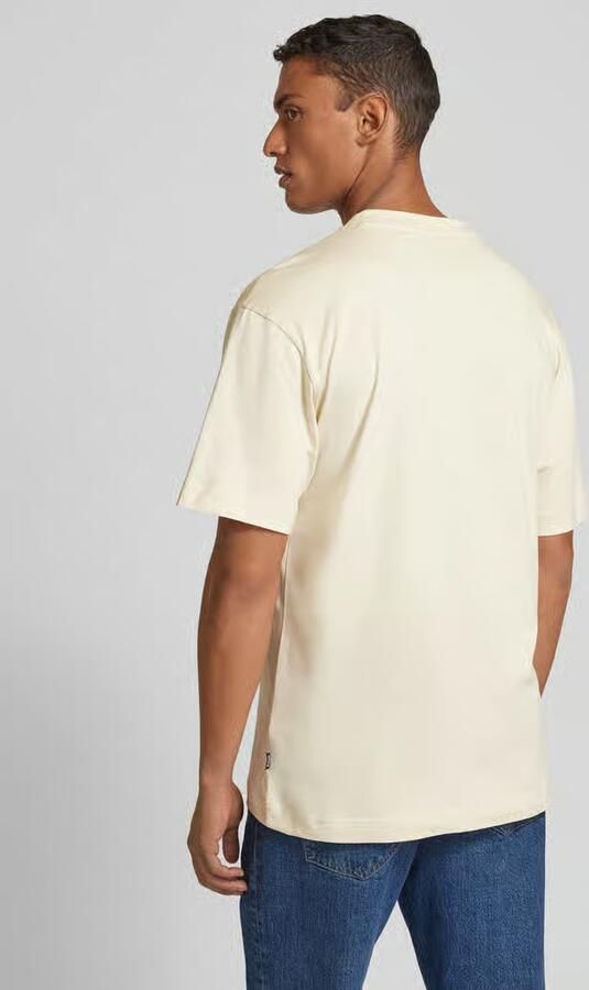 Boss T-shirt met statement- en labelprint model 'Tessin' - Foto 4