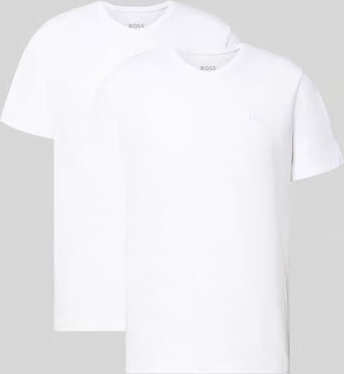 Boss T-shirt met V-hals in een set van 2 stuks model 'ComfortS' - Foto 2