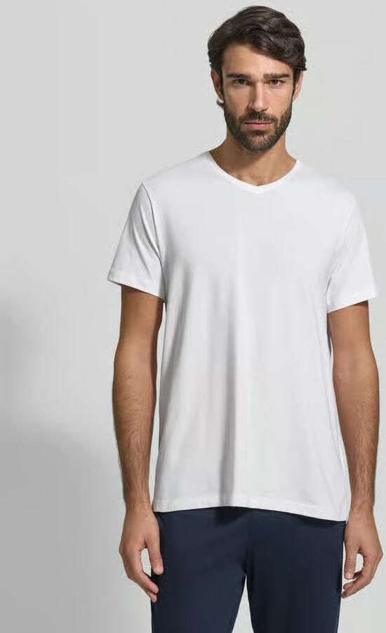 Boss T-shirt met V-hals in een set van 2 stuks model 'ComfortS' - Foto 3