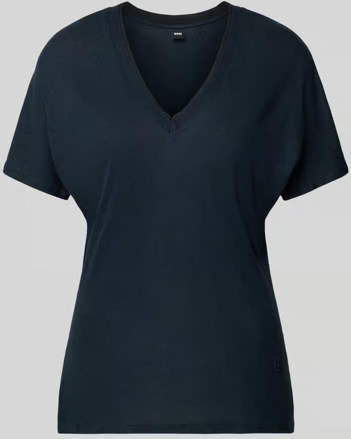 Boss T-shirt met V-hals model 'Eylina' - Foto 2