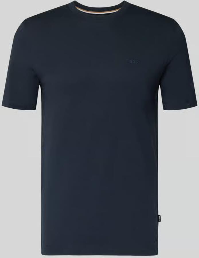 Boss Moeteloze Elegantie Korte Mouw T-Shirt Blue Heren