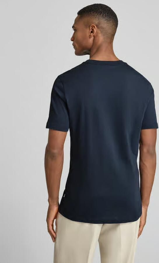 Boss Moeteloze Elegantie Korte Mouw T-Shirt Blue Heren