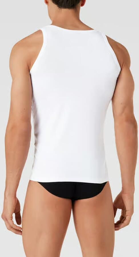 Boss Tanktop met labeldetail in een set van 2 stuks model 'Modern'