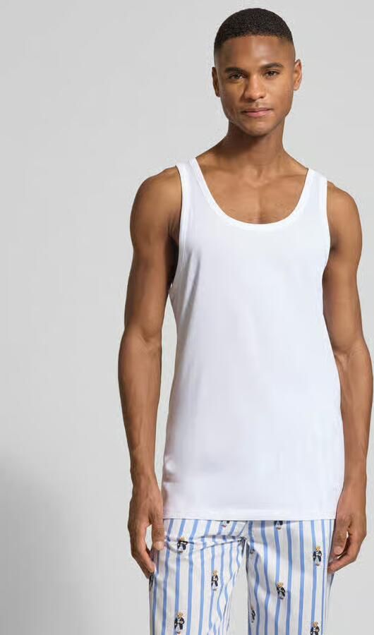 Boss Tanktop met labeldetail in een set van 3 stuks model 'Modern' - Foto 8