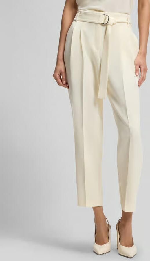 Boss tapered broek met riemsluiting model 'TECARINAH' - Foto 3
