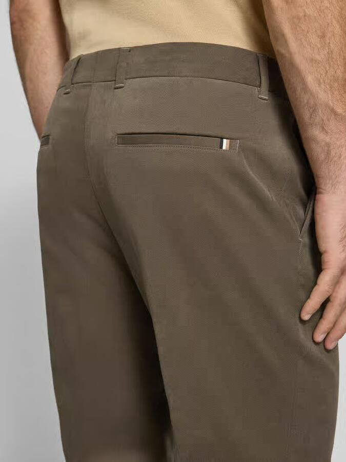 Boss Tapered broek van mini-corduroy model 'PERIN' - Foto 2