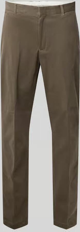 Boss Tapered broek van mini-corduroy model 'PERIN' - Foto 3