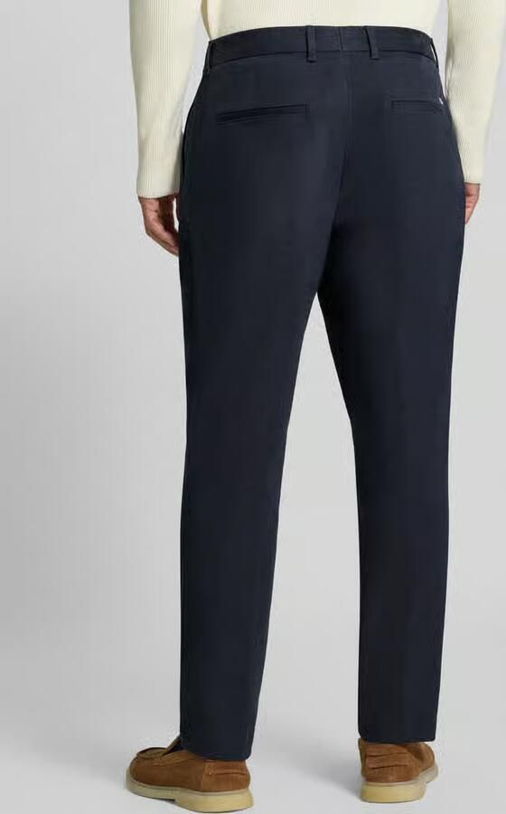 Boss tapered fit broek van katoenmix model 'C-Perin' - Foto 3