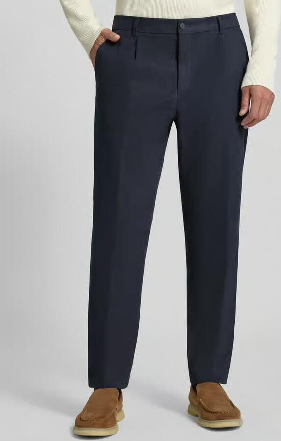 Boss tapered fit broek van katoenmix model 'C-Perin' - Foto 2