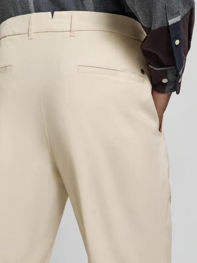 Boss Tapered pantalon van lyocellmix model 'PERIN'