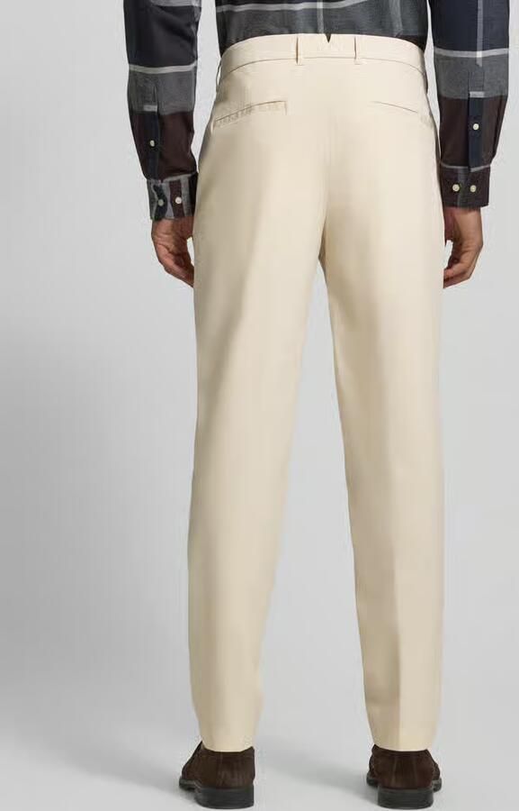 Boss Tapered pantalon van lyocellmix model 'PERIN' - Foto 3