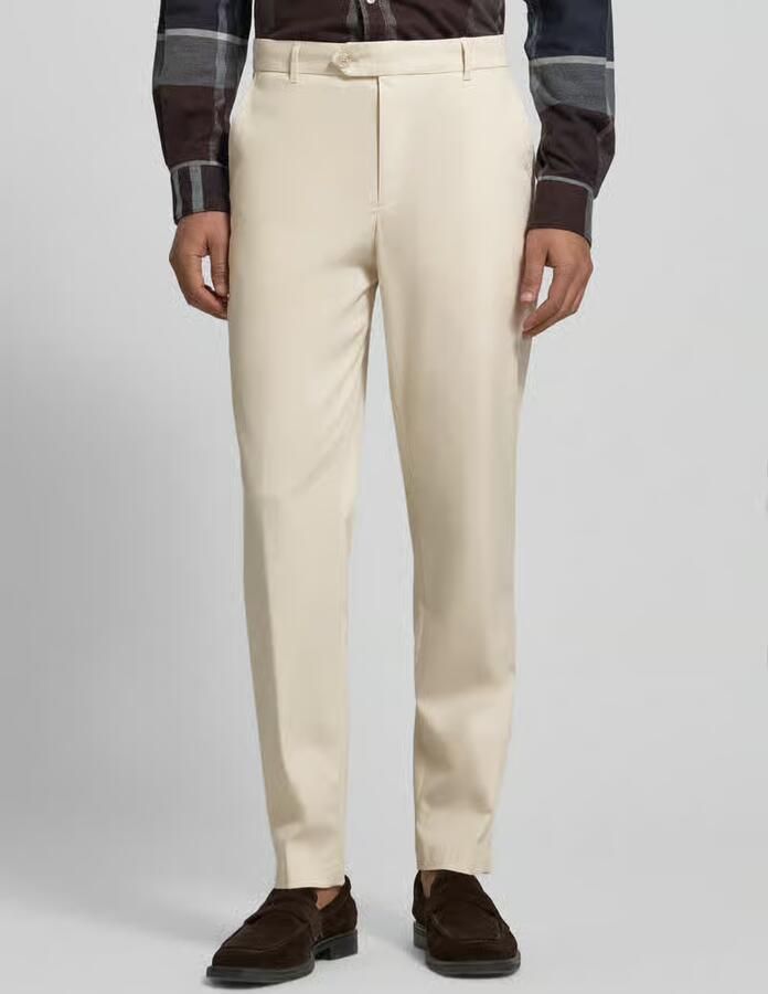 Boss Tapered pantalon van lyocellmix model 'PERIN' - Foto 2