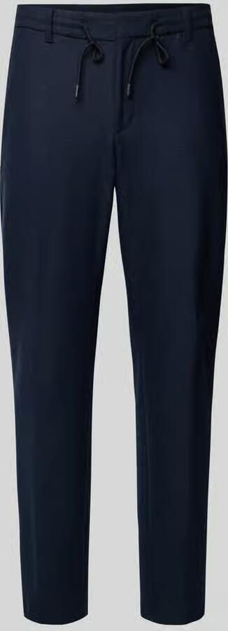 Boss Tapered stoffen broek met wol Model 'PERIN' - Foto 2