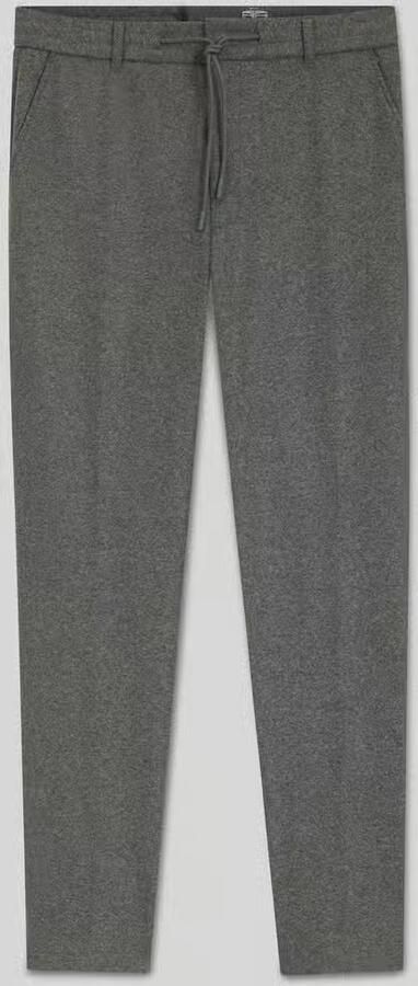 Boss Tapered stoffen broek met wol Model 'PERIN' - Foto 2