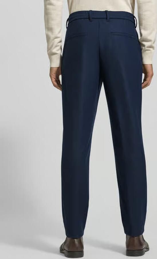Boss Tapered stoffen broek met wol Model 'PERIN' - Foto 2