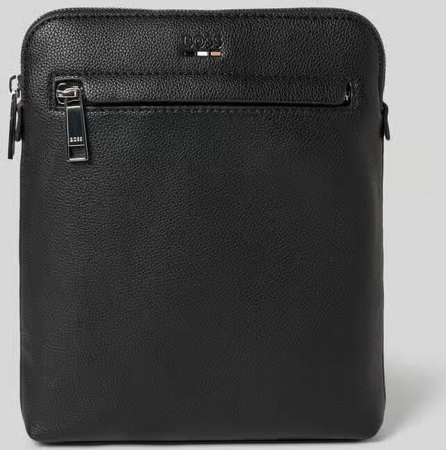 Hugo Boss Zwarte schoudertas met ritssluiting Black Heren - Foto 6