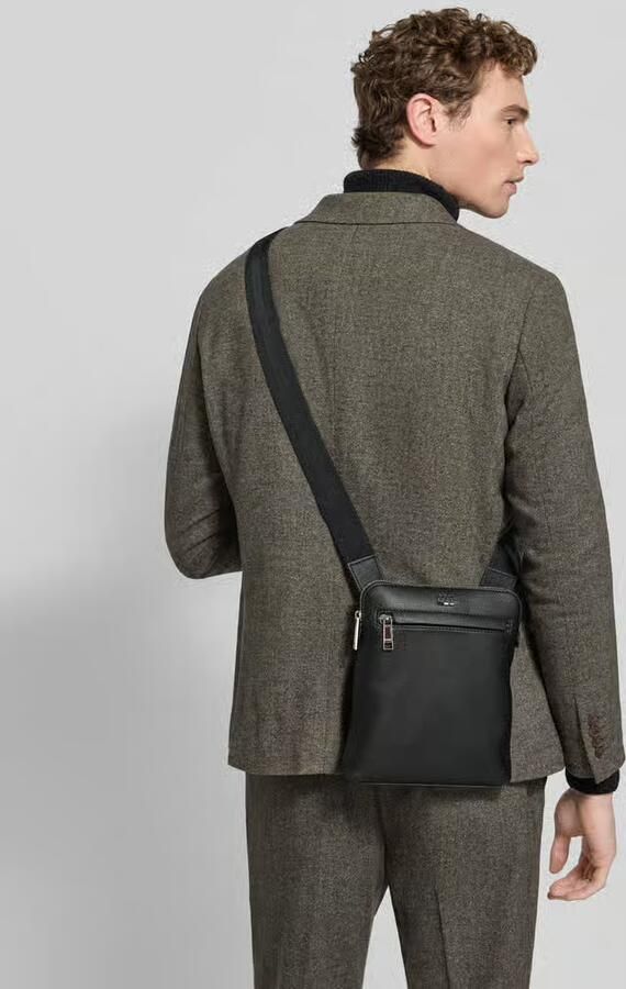 Hugo Boss Zwarte Rits Schoudertas Lente Zomer Vrouwen Black Dames - Foto 2