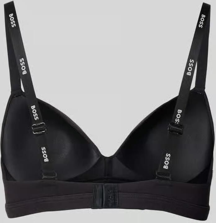 BOSS Triangel-bh TRIANGLE PADDED CI met tekst op de schouderbanden - Foto 10