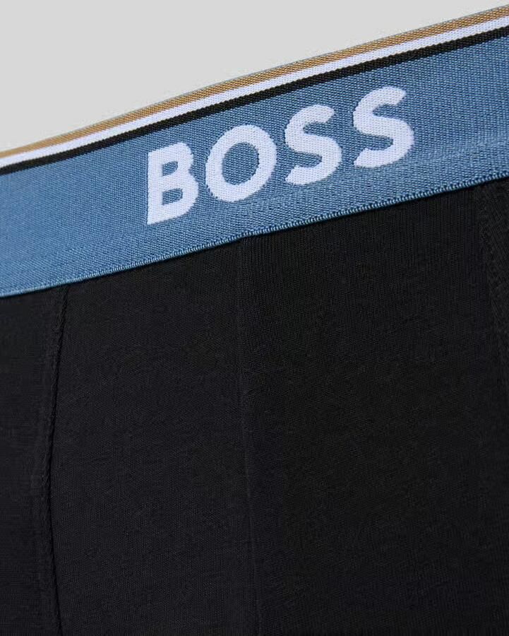 Boss Trunks van katoenmix in een set van 3