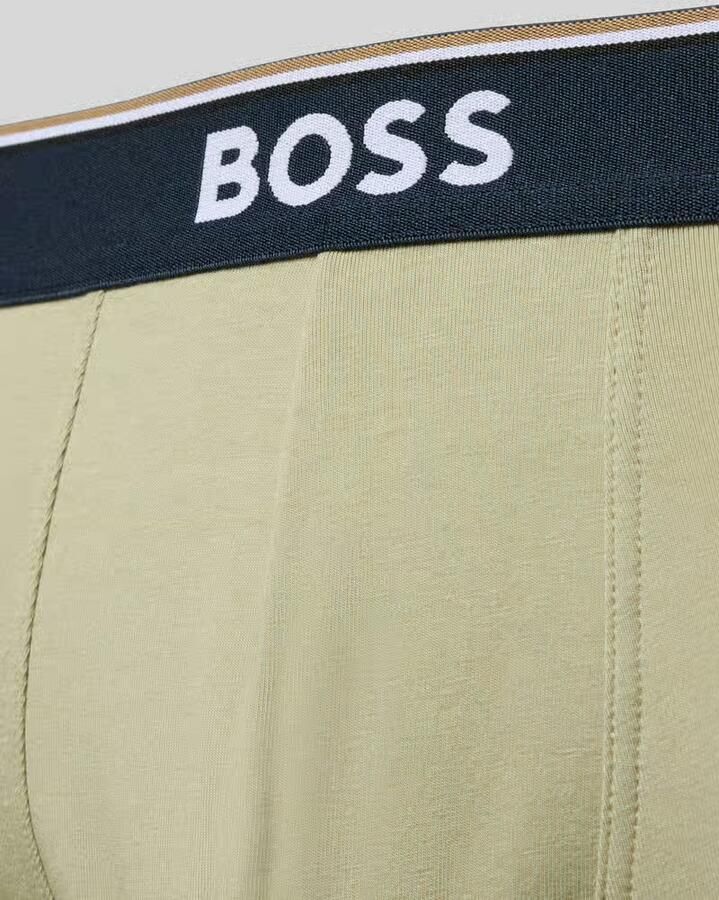 Boss Trunks van katoenmix in een set van 3