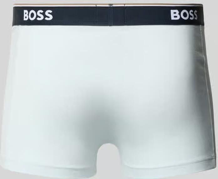 Boss Trunks van katoenmix in een set van 3 - Foto 3