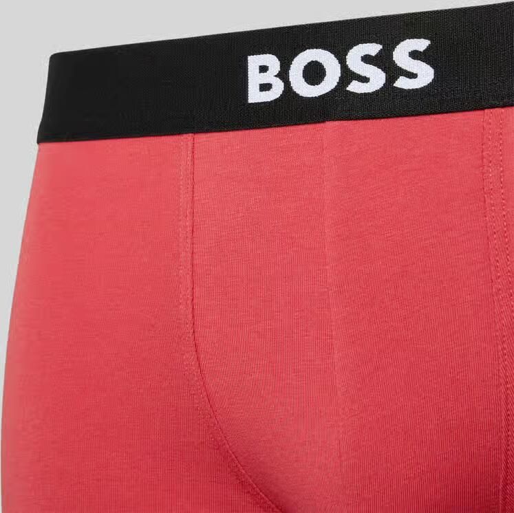 Boss Trunks van katoenmix in set van 3