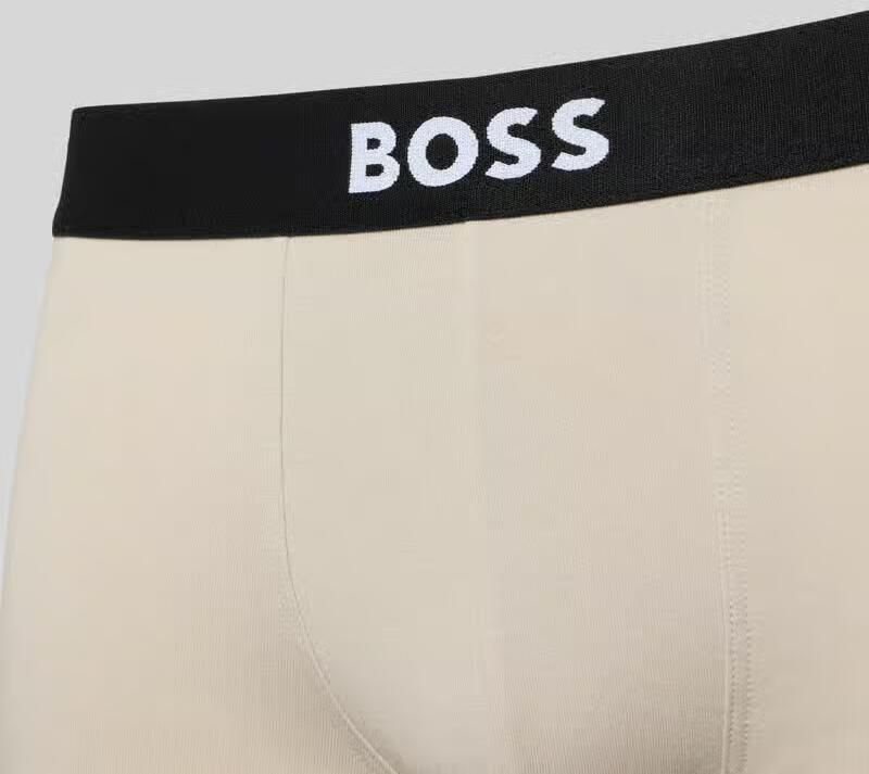 Boss Trunks van katoenmix in set van 3