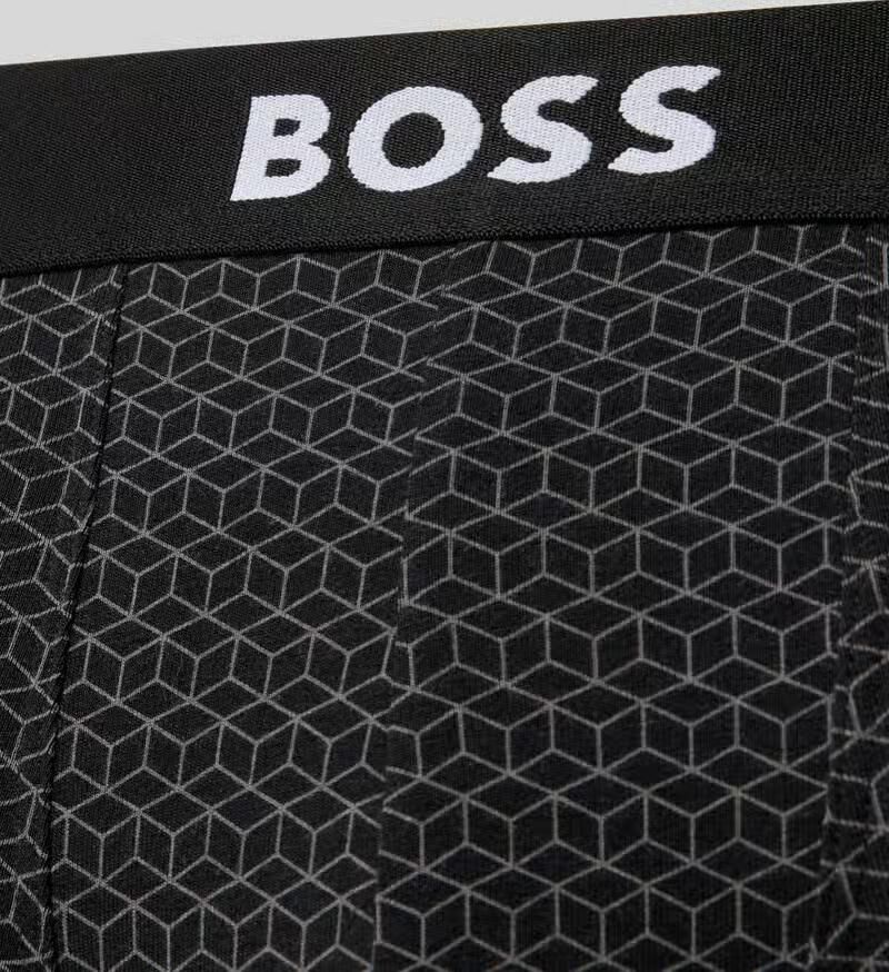 Boss Trunks van katoenmix in set van 3